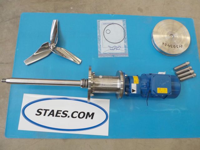 1 x 14.4m³ V2A; wärmetauscher; isoliert; ruhrwerke; vertikal; konisch