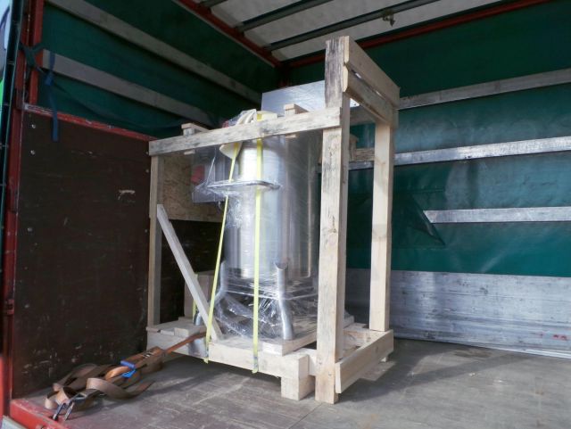 1 x 160L & 1 x 250L V4A; einwandig edelstahl Mischbehalter