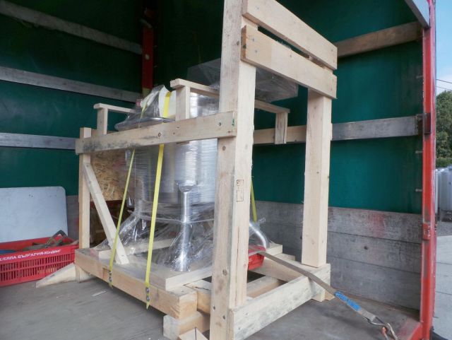 1 x 160L & 1 x 250L V4A; einwandig edelstahl Mischbehalter