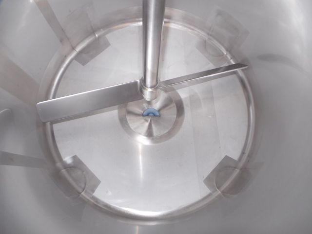 1 x 160L & 1 x 250L V4A; einwandig edelstahl Mischbehalter