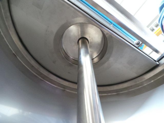 1 x 160L & 1 x 250L V4A; einwandig edelstahl Mischbehalter