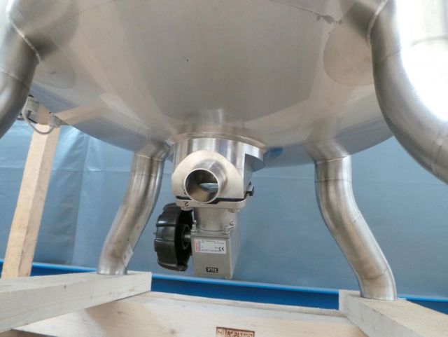 1 x 160L & 1 x 250L V4A; einwandig edelstahl Mischbehalter