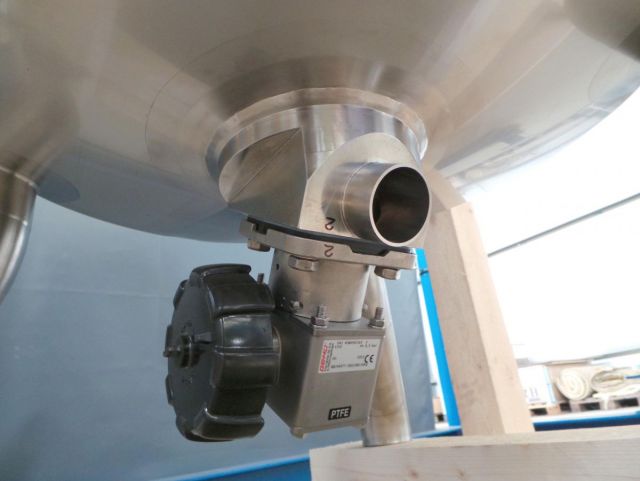 1 x 160L & 1 x 250L V4A; einwandig edelstahl Mischbehalter