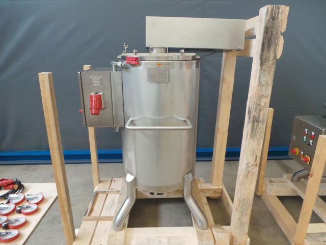 1 x 160L & 1 x 250L V4A; einwandig edelstahl Mischbehalter