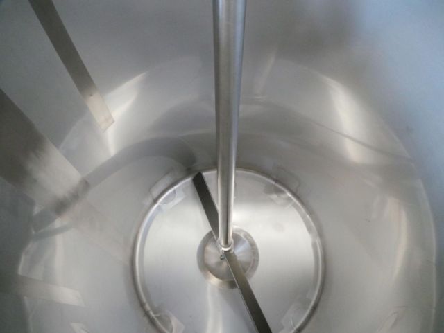 1 x 160L & 1 x 250L V4A; einwandig edelstahl Mischbehalter