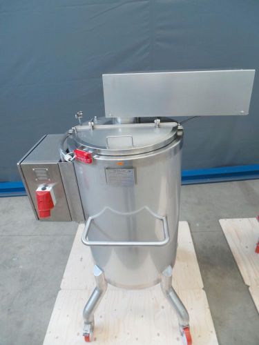 1 x 160L & 1 x 250L V4A; einwandig edelstahl Mischbehalter