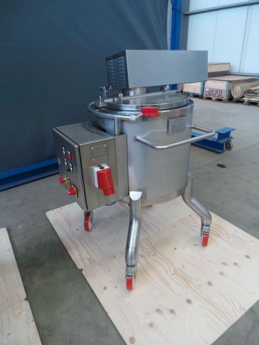 1 x 160L & 1 x 250L V4A; einwandig edelstahl Mischbehalter