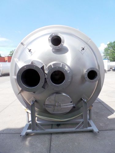 1 x 10.5m³ V4A; Mischbehälter; Vertikal; Wärmetauscher; Ruhrwerke Dissolver