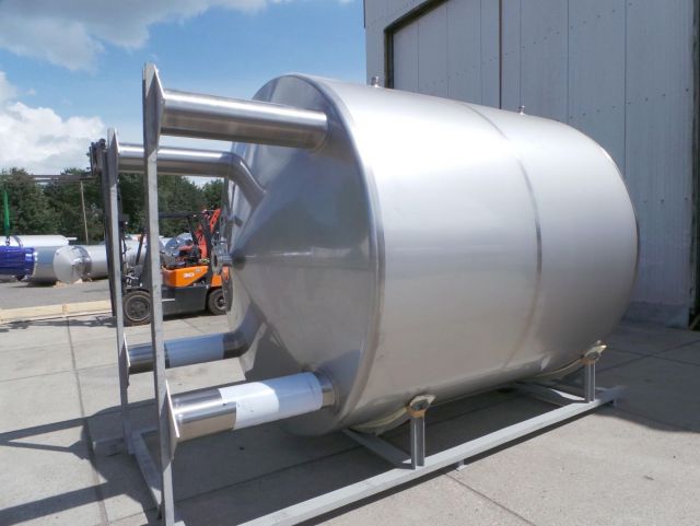 1 x 10.5m³ V4A; Mischbehälter; Vertikal; Wärmetauscher; Ruhrwerke Dissolver