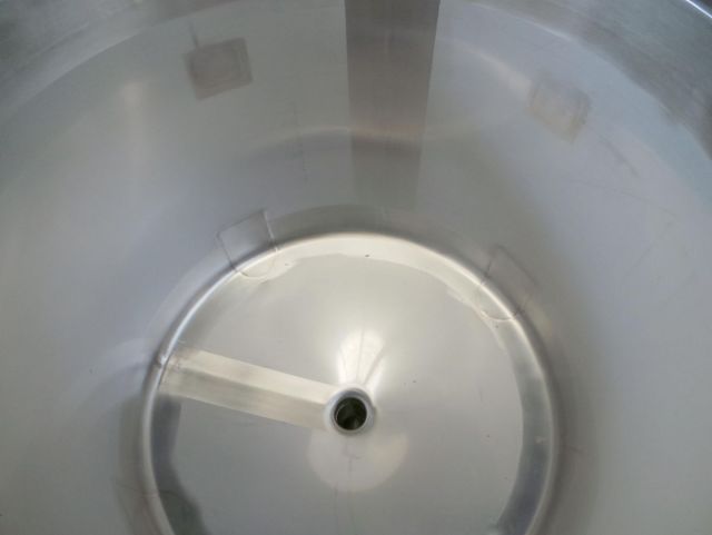 1 x 150L V2A; einwandige Transportbehälter auf Rädern