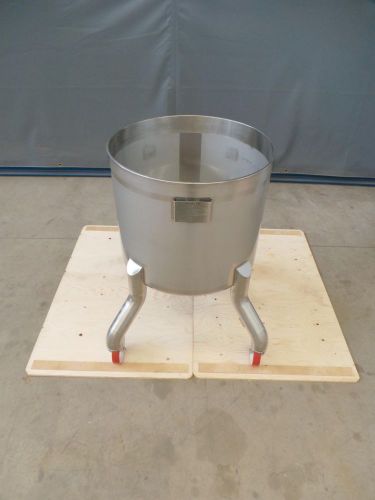 1 x 150L V2A; einwandige Transportbehälter auf Rädern