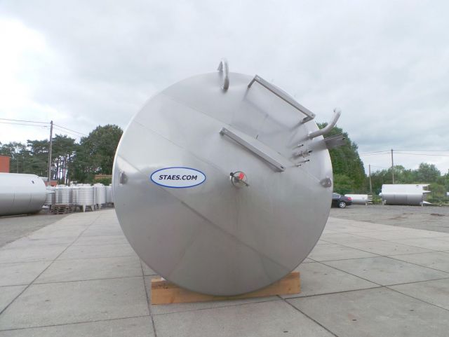 1 x 100m³ V2A; Isolierten Behälter; Wärmetauscher; Vertikal