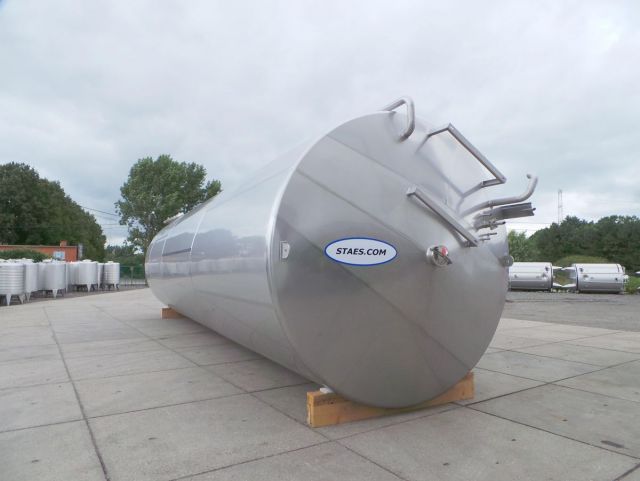 1 x 100m³ V2A; Isolierten Behälter; Wärmetauscher; Vertikal