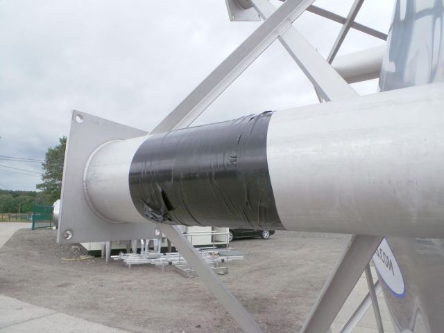 1 x 100m³ V2A; Isolierten Behälter; Wärmetauscher; Vertikal