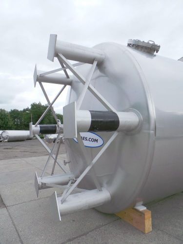 1 x 100m³ V2A; Isolierten Behälter; Wärmetauscher; Vertikal