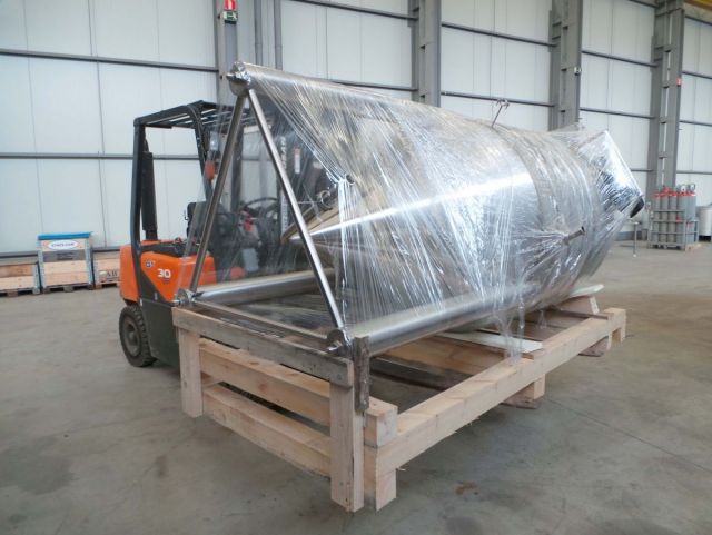 3 x 1.500L - 12 US bbl - 396 US gal - AISI304; CCT beer fermentors; fermentation tank for beer; heat exchanger