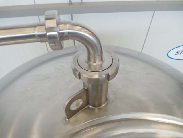 3 x 1.500L - 12 US bbl - 396 US gal - AISI304; CCT beer fermentors; fermentation tank for beer; heat exchanger