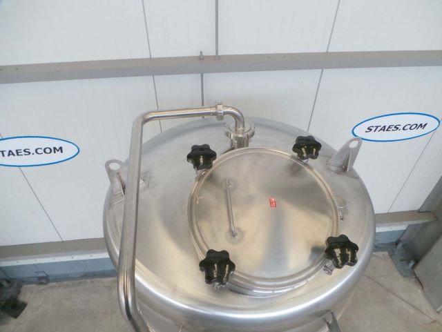 3 x 1.500L - 12 US bbl - 396 US gal - AISI304; CCT beer fermentors; fermentation tank for beer; heat exchanger