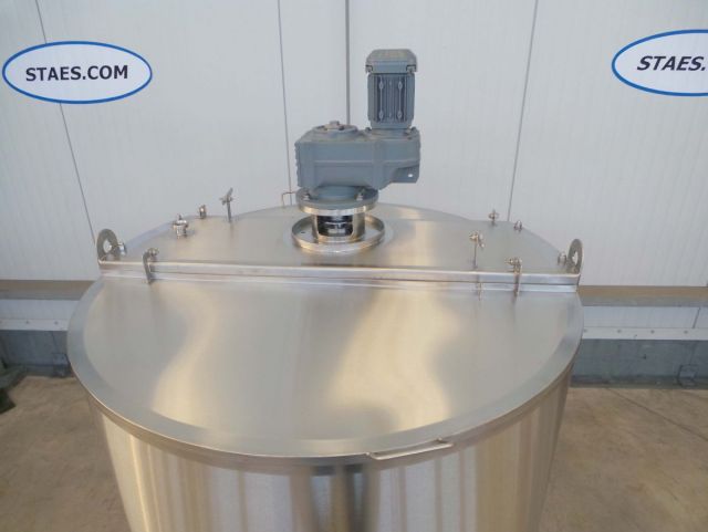 1 x 1.200L - 10 US bbl - 317 US gal - AISI304; stainless-steel mixing tank