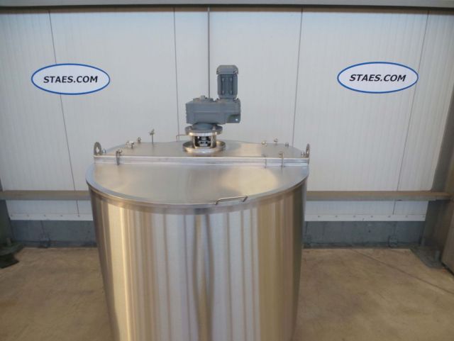 1 x 1.200L - 10 US bbl - 317 US gal - AISI304; stainless-steel mixing tank