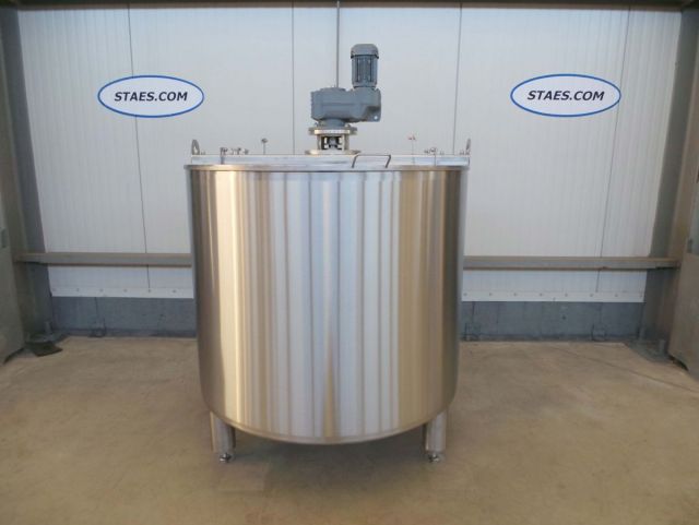 1 x 1.200L - 10 US bbl - 317 US gal - AISI304; stainless-steel mixing tank