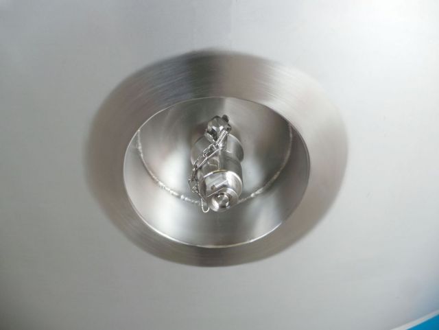 13 x 14.2m³ AISI304; BBT bright beer tanks; vertical on legs, insulated tank; heat exchanger