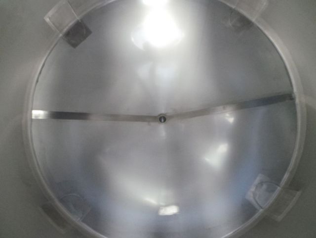 2 x 3m³ AISI304; RVS inox druktanks voor 0.3 bar