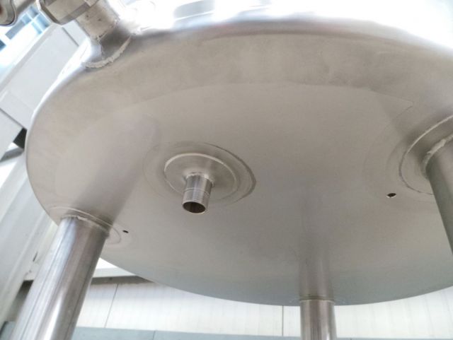 1 x 290L AISI304 roestvrijstalen mengtank; warmtewisselaar; isolatie