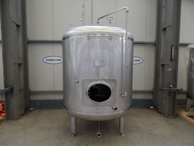 1 x 4.6m³ AISI304 BBT V2A Druckbehälter; PED CE TüV; 10% Rx