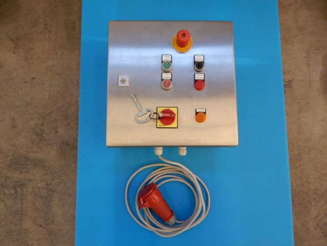 1 x 300L & 1 x 1.000L AISI316 cuve de mélange en acier inoxydable; échangeur thermique