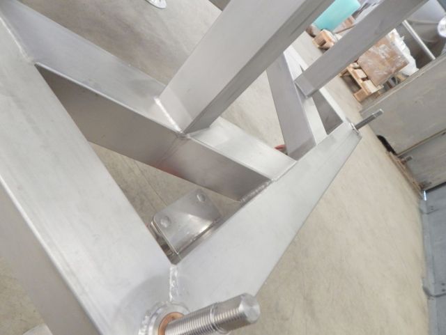 2 x 300L AISI304 cuve agitée pour le chocolat; échangeur thermique; isolation