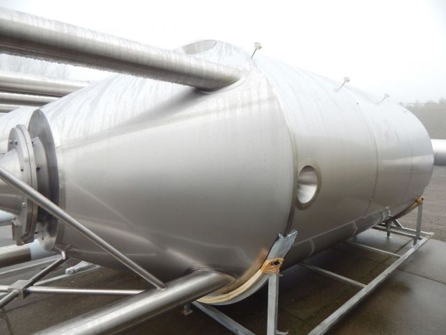 2 x 13m³; CCT cuves de fermentation de la bière; PED CE TüV; 10% Rx