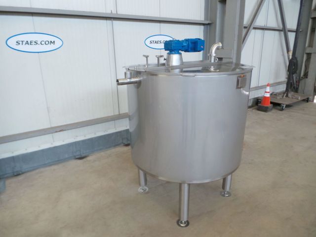 1 x 1.200L AISI304 Edelstahl Mischtank; Wärmetauscher; Isolierung