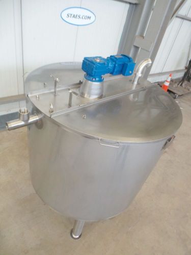 1 x 1.200L AISI304 Edelstahl Mischtank; Wärmetauscher; Isolierung