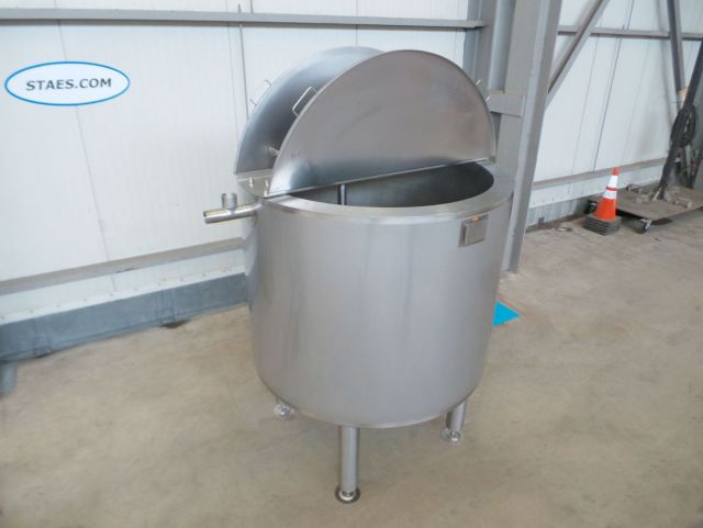 1 x 1.200L AISI304 Edelstahl Mischtank; Wärmetauscher; Isolierung