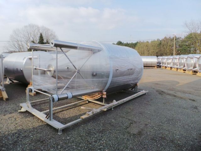 4 x 16,5m³ AISI304 & 2 x 8,7m³; CCT bier fermentatie tanks; PED CE TüV; 10% Rx
