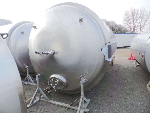 4 x 16,5m³ AISI304 & 2 x 8,7m³; CCT bier fermentatie tanks; PED CE TüV; 10% Rx