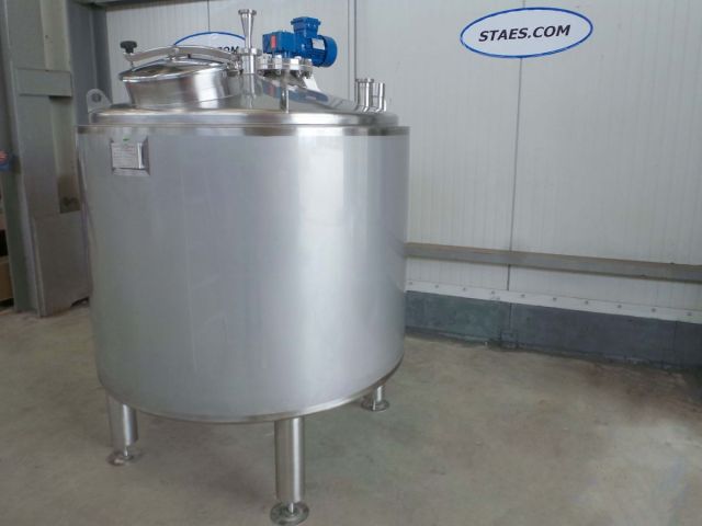 1 x 1.500L AISI304 stainless-steel mixing tank; slow speed agitator; insulation