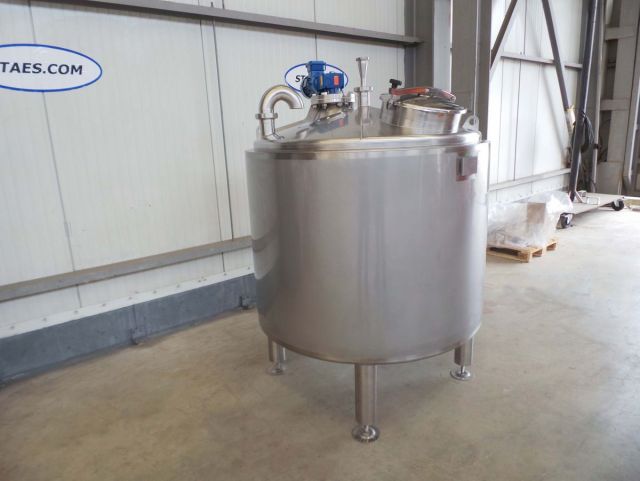 1 x 1.500L AISI304 stainless-steel mixing tank; slow speed agitator; insulation