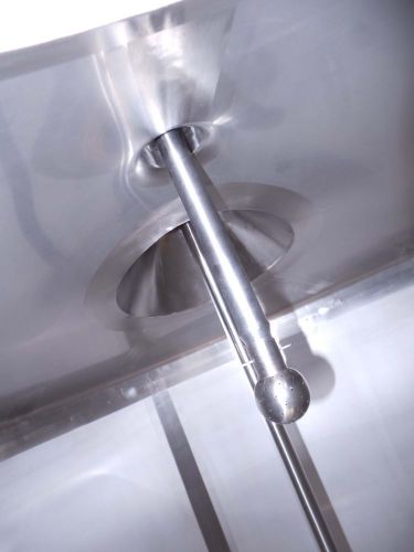 1 x 1.500L AISI304 stainless-steel mixing tank; slow speed agitator; insulation