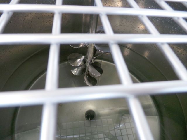 1 x 200L AISI316 mixing tank; heat exchanger; insulation