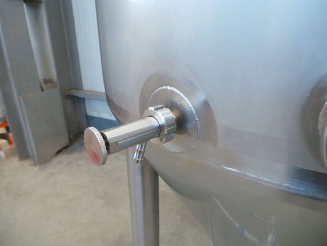 2 x 1.5m³; AISI304; ZKG Zylinder Konische Gärtanks für Bier; 0.5bar; isoliert; Wärmetauscher