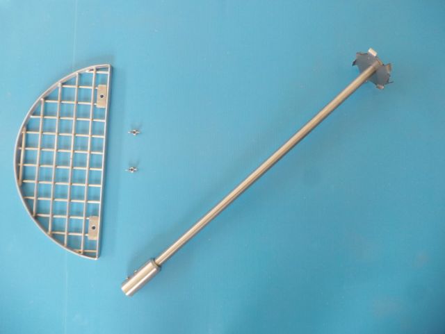 1 x 100L; AISI316; roestvrijstalen mengtanks met frequentie sturing; enkelwandig vertikaal