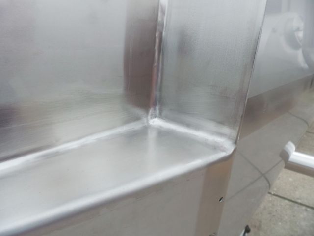 11.2m³; AISI 316L; Edelstahl Behälter; einwwandig, vertikal; Schweissnähten poliert Ra<0.8