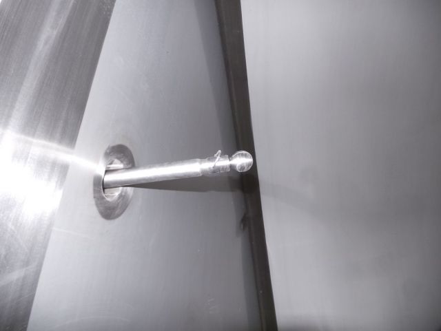 11.2m³; AISI 316L; Edelstahl Behälter; einwwandig, vertikal; Schweissnähten poliert Ra<0.8