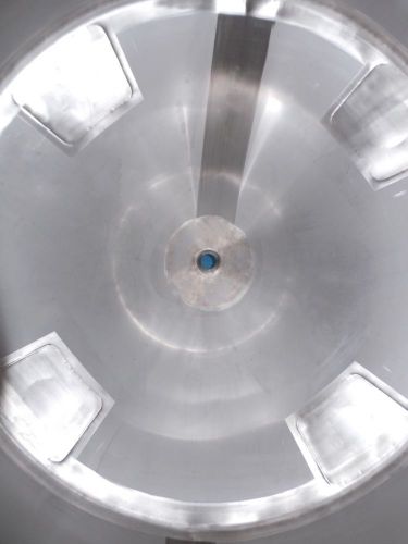 5 x 620L AISI316L; roestvrijstalen mobiele opslagtanks