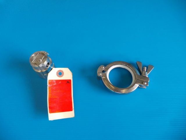 5 x 620L AISI316L; roestvrijstalen mobiele opslagtanks