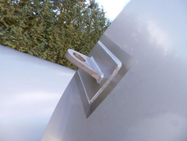 2 x 25.5m³ AISI304; cuve de stockage en inoxydable simple paroi