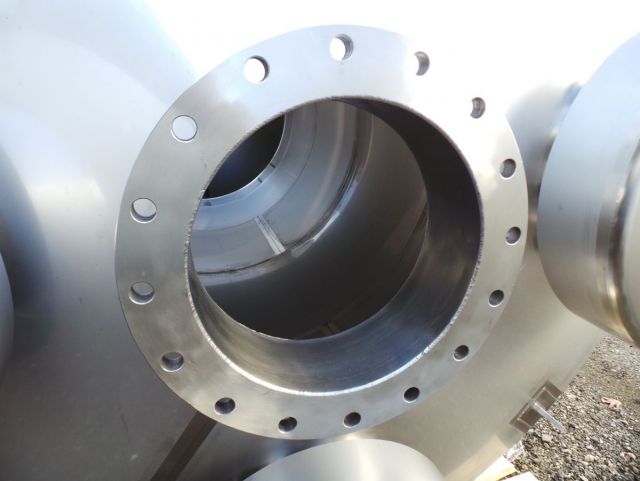 2 x 25.5m³ AISI304; cuve de stockage en inoxydable simple paroi