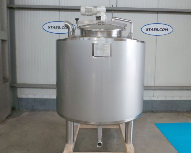 1 x 1.2m³ Brew kettle; insulated with agitator